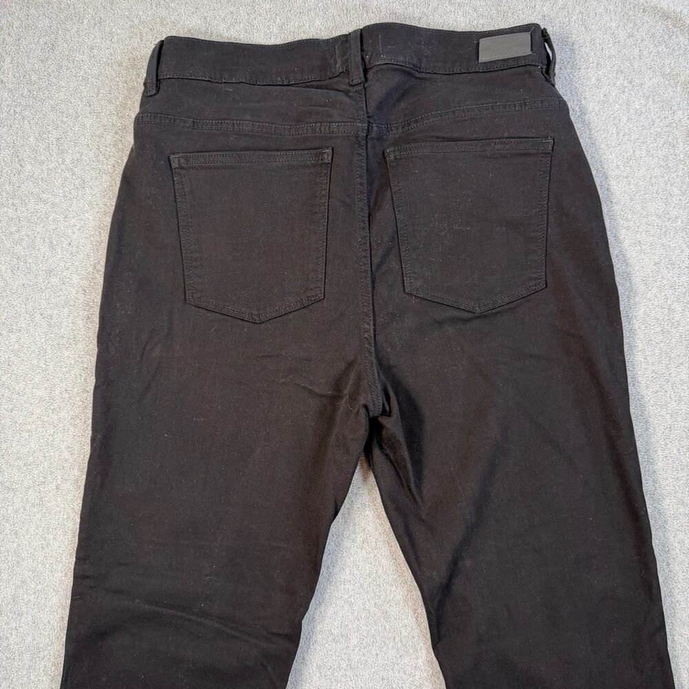 DL1961 Halle Straight Leg Instasculpt 29" Jeans Women's 31 Black Peach High Rise - Picture 10 of 10